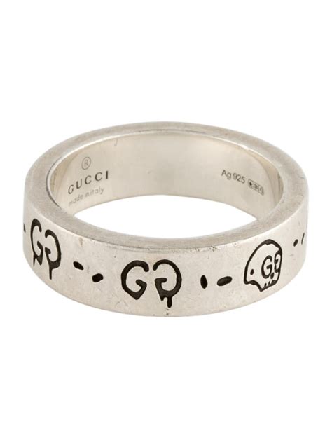 gucci ghost ring size 7